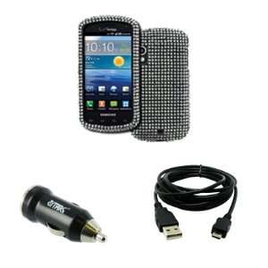   USB 2.0 Data Cable + USB Car Charger Adapter [EMPIRE Packaging
