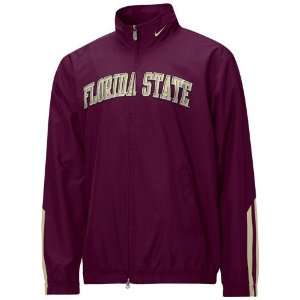 Nike Florida State Seminoles (FSU) Garnet Senior Wind Jacket  
