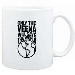  Mug White  Only the Veena will save the world 