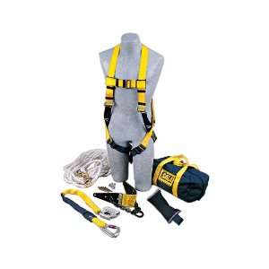  DBI/Sala 2104168 Roof Anchor Fall Protection Kit, Whit 