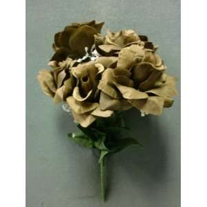    Tanday (Brown) Veined Rose Wedding Bouquet . 