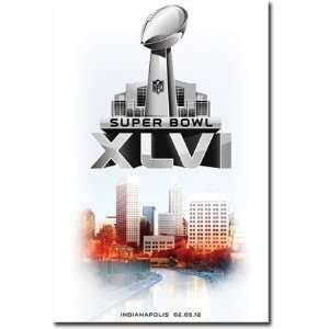  2012 Super Bowl XLV Logo Collector Print 