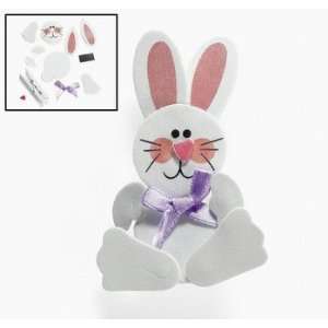  Clothespin Bunny Magnet Craft Kit   Craft Kits & Projects 