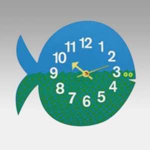  George Nelson Fish Timer Wall Clock: Home & Kitchen