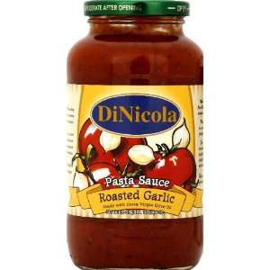 DiNicola Pasta Sauce Roasted Garlic Kosher 26.0 OZ (Pack of 12 