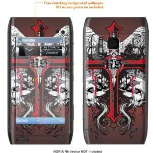   Decal Skin STICKER for NOKIA N8 case cover N8 266 Electronics