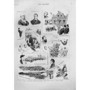    Liverpool Election 1880 Artists Antique Print