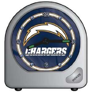   San Diego Chargers Alarm Clock   NFL Alarm Clocks: Sports & Outdoors