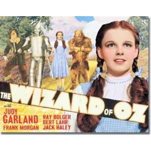  Wizard Of Oz Metal Tin Sign ~ Movie Poster ~ Approx 12 x 