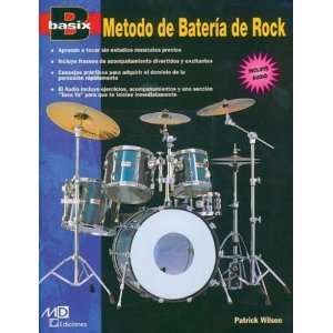  Basix Rock Drum Method (Spanish Edition) Book & CD 
