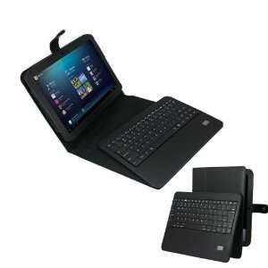 KHOMO PU Leather Case with DETACHABLE Bluetooth Keyboard for Motorola 