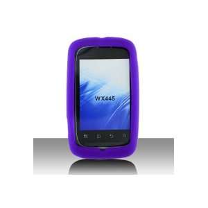  Purple Silicone Sleeve for Motorola WX445 Citrus / Ciena 