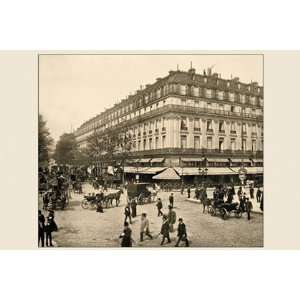  Grand Hotel and the Caf de la Paix by A. Pepper 18x12 