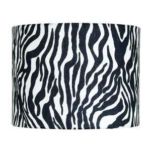  Extra Large Drum Lamp Shade in Zebra: Baby