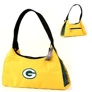  Green Bay Packers Purse / Handbag (Solid Yellow, 12.5 x 6 