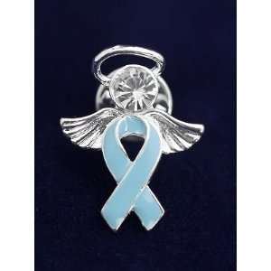  Light Blue Ribbon Pin  Angel Tac (Retail) 