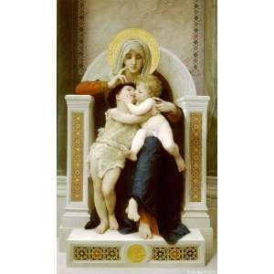    The Virgin, The Baby Jesus, And Saint John The Baptist Baby