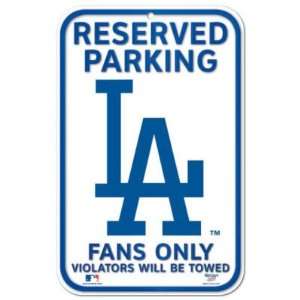  LOS ANGELES DODGERS OFFICIAL LOGO 11x17 SIGN: Home 