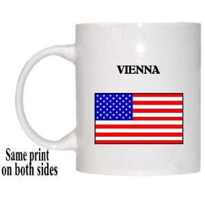  US Flag   Vienna, Virginia (VA) Mug 