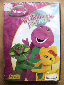 Barney and Friends World of Friends Brand NEW DVD  