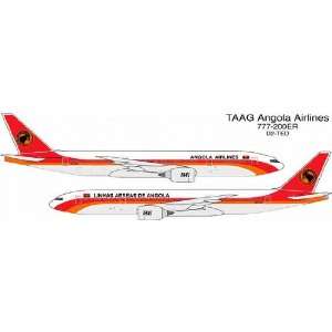  TAAG Angola Airlines 777 200 1 400 Dragon Wings Toys 