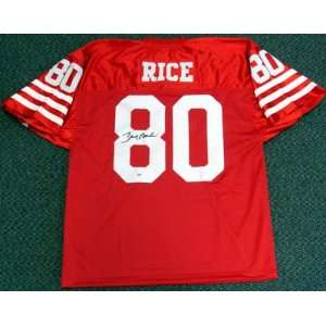 Jerry Rice Autographed SF 49ers Jersey PSA/DNA #F46117