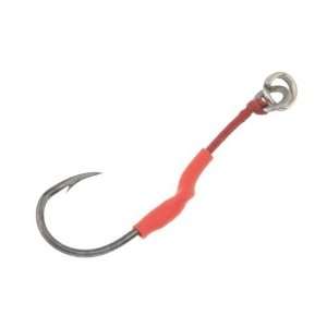 Academy Sports Williamson Size 6/0 Armored Single Assist Hooks 2 Pack