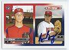 2005 Topps Total #692 Bill Bray Autographed/Signed Nationals Card