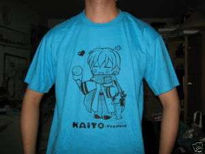 Vocaloid Kaito Icecream T shirt (Blue) Japan  