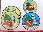 Woodsy Owl Bumper Sticker lot includes 4 stickers USFS BLM NPS Fire 