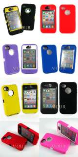   DEFENDER iPhone 4 4S Heavy Duty Tough Colourful Case Cover A053 mbs