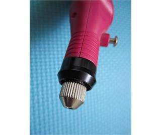 110V Pink Pen Shape Carver Electric Nail Drill Art Manicure File Tool 