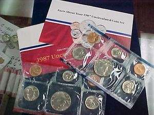1987 Uncirculated U.S. Mint Set  