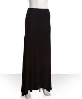 BCBGMAXAZRIA black stretch Sydnee maxi skirt  