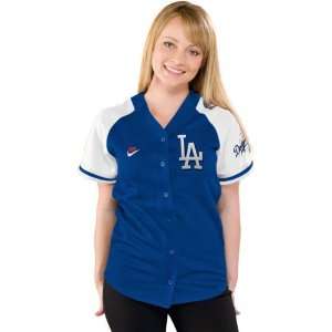  Los Angeles Dodgers Nike Womens Royal Cooperstown Quick 