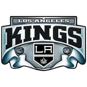 NHL Los Angeles Kings 11 by 17 Inch Traditional Look Wood Sign:  