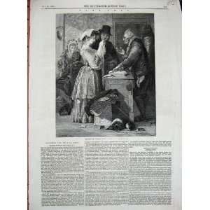   1846 Fine Art Choosing Wedding Gown William Mulready