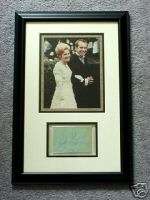 Richard Nixon Autograph Matted Framed Authenticity  