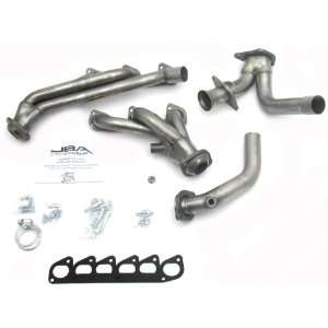 JBA 1633S 1 1 1/2 Shorty Stainless Steel Exhaust Header with Y Pipe 
