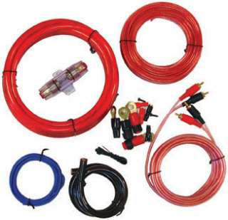 NEW 4 GAUGE 4G AMP AMPLIFIER WIRING KIT w/ RCA   Everything you need 
