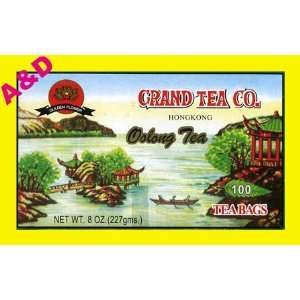 Grand Tea Co. Jasmine Tea, 100 Tea Bags Grocery & Gourmet Food