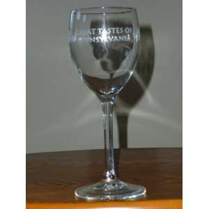  Great Tastes of Pennsylvania Wine Glass 