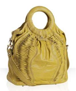 Gustto lime twisted leather Asana large bag  