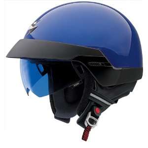  Scorpion EXO 100 Open Face Motorcycle Helmet Blue XXL New 