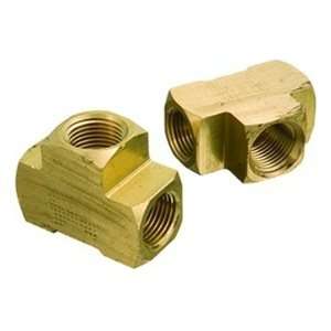  1/8FPT 1.1 OAL 1200psi Brass Pipe Fitting Female Tee 