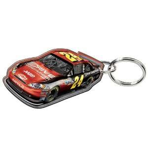 NASCAR Jeff Gordon High Definition Car Acrylic Keychain  