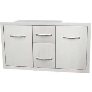 Stainless Steel 42 Multi Storage Combo 