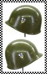 WW2 GI M1 Helmet Liner, Seaman Paper, 23rd Inf. Rgt, 2nd ID Decals 