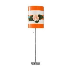   with Turquoise Ribbon and Orange Flower Shade: Kitchen & Dining