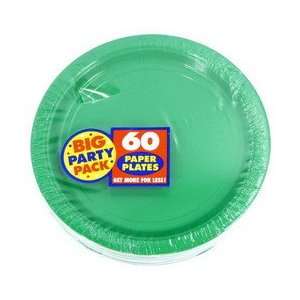 Party Supplies plate paper 9 festive green 50 count Toys 